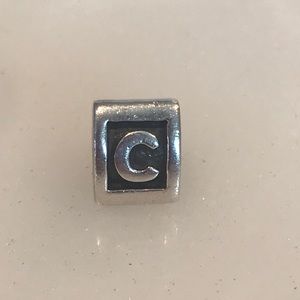 Pandora “C” charm